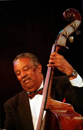1 Jazzfest 97 Ray Brown, b, bass, double bass, jazz, music, concert, Copyright: xBriganixArt HEINRICHx 00010669_00010669