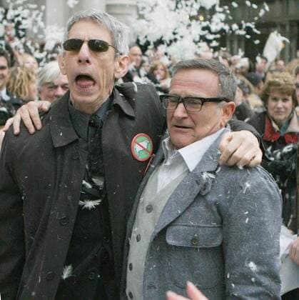 Robin Williams, Richard Belzer, 2008. Photo By John Barrett PHOTOlink Everett Collection (Belzer Williams5456) For usage credit please use; Photo By John Barrett PHOTOlink.net PUBLICATIONXNOTxINxCANxCHNxFRAxITAxJPNxNORxPOLxRUSxESPxUKxUSA Copyright: xPHOTOlink CourtesyxEverettxCollectionx ASCA002 F4669