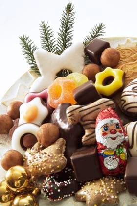 süßigkeiten,weihnachtsteller *** sweet food,christmas plates fmy-jsc