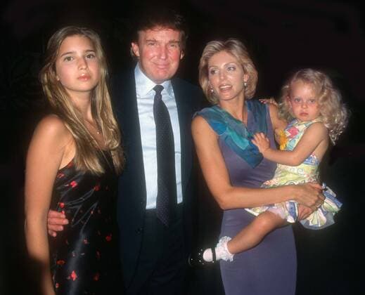 Donald Trump, 75. Geburtstag am 14. Juni Ivanka Trump Donald Trump Marla Trump and daughter Tiffany Trump 1996 DonaldÃ‚â€™s 50th bday party at the Taj Mahal Hotel Photo By John Barrett PHOTOlink Everett Collection (Ivanka Trump Donald Trump Marla Trump2866) For usage credit please use; PUBLICATIONXNOTxINxCANxCHNxFRAxITAxJPNxNORxPOLxRUSxESPxUKxUSA Copyright: xPHOTOlink CourtesyxEverettxCollectionx ASCA010 F4301