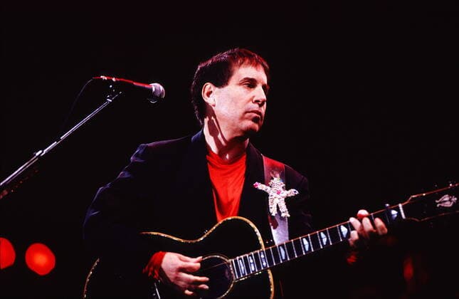 1 concert 91 Paul Simon, singer voc,g , folk, pop, music, Copyright: xHeinrichx BriganiArt_00011004_00011004