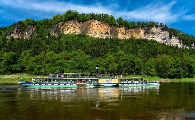 pleasure boat,saxon switzerland gfk-l36
