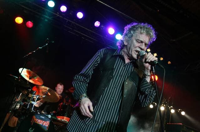 77 Concert Nazareth, singer Dan McCafferty and drummer Lee Agnew, at the Berlin Postbahnhof, vocals, rock, music Berlin Germany, Germany Copyright: xPOP-EYE Gabschx 00153317_00153317