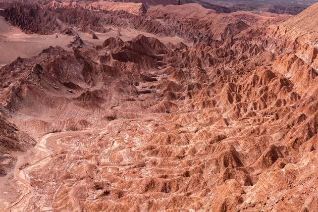Vale de Marte, Mars Valley or Vale de Muerte, Valley of Death, San Pedro de Atacama, Antofagasta, Chile, South America Copyright: imageBROKER/WolfgangxDiederich ibldie05519435.jpg