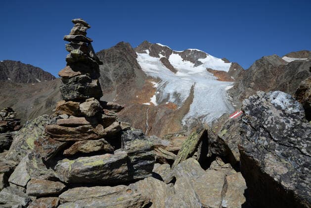 markers,stone stack,ötztaler urkund gwr-mv2