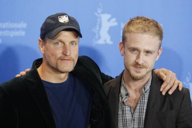 77 Woody Harrelson & Ben Foster, beim The Messenger Photocall, Film, Berlinale 2009, 59. Internationale Filmfestspiele, Berlin Deutschland, Germany *** 77 Woody Harrelson Ben Foster, at The Messenger Photocall, Film, Berlinale 2009, 59 International Film Festival, Berlin Germany, Germany Copyright: xPOP-EYE Gabschx 00179300_00179300