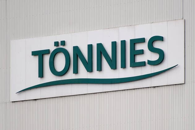Rheda Wiedenbrück, Germany 16 05 2020 Feature Company Tönnies Plant in Rheda Wiedenbrück So far there have been no corona cases Corona infected persons in the meat plant In other meat plants there are also supposed to be persons who tested positive from time to time , Lübbecke Germany