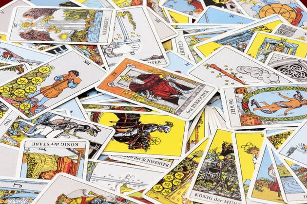 tarotkarte,tarot *** tarot cards,tarot i14-1b6