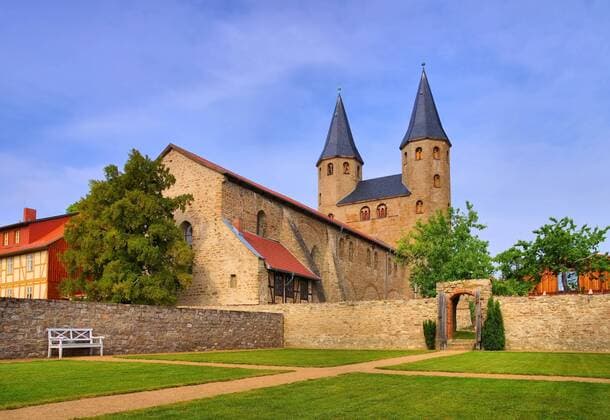 monastery,monastery church,drübeck ir4-mf0