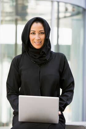 business,laptop,muslimin *** business,laptop,muslim l62-5z7,model released, Symbolfoto