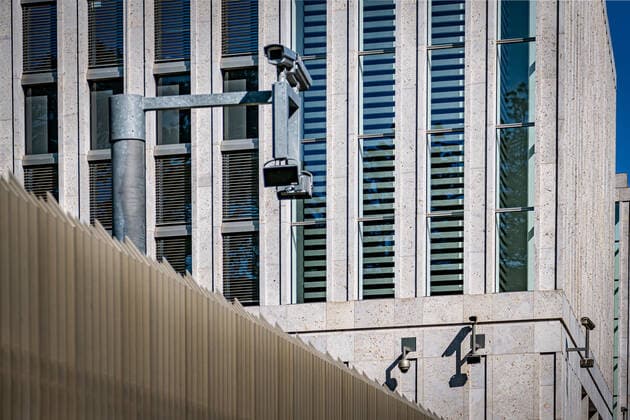 Berlin Mitte , Zentrale Bundesnachrichtendienst BND an der Chausseestraße Berlin *** Berlin Mitte , Central Federal Intelligence Service BND at Chausseestraße Berlin
