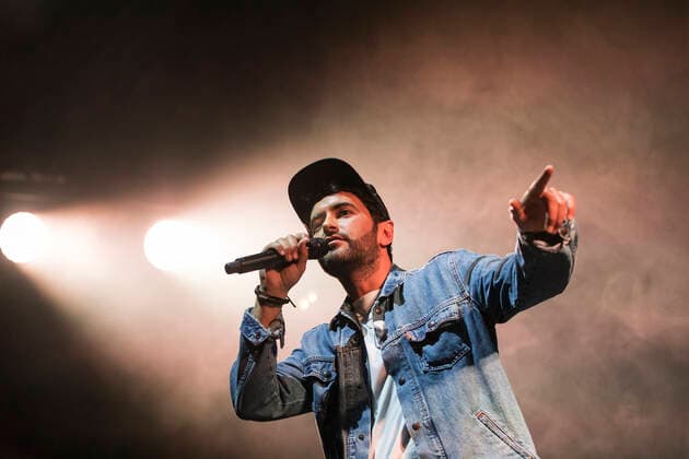 19 Chefket, Saenger Chefket Sevket Dirican live at the Berlin Tempodrom on 04 10 2017 Rap, Rapper, Hiphop, Music Berlin Germany, Germany Copyright: xPOP-EYEx xBenxKriemannx 10082862_Chefket_0289