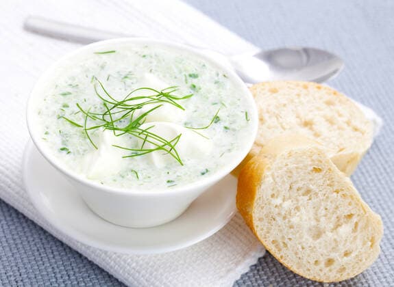balkanküche,tarator,gurkensuppe *** balkan cuisine,tarator,cucumber soup mc1-fpj