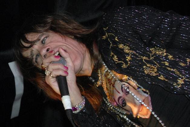 14 Konzert: New York Dolls im Berliner White Trash, Saenger David Johansen, Glamour Rock, Musik Berlin Deutschland, Germany *** 14 Concert New York Dolls in Berlin White Trash, singer David Johansen, Glamour Rock, Music Berlin Germany, Germany Copyright: xPOP-EYE Pedersenx 00108532_00108532