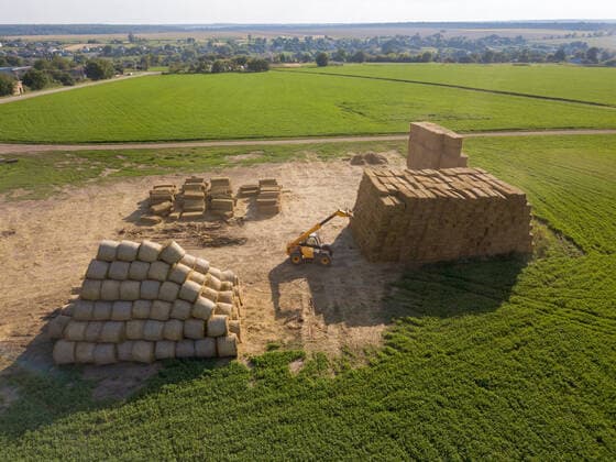 IMAGO Nature: Unsere Erde, Energiequellen, Biomasse landwirtschaft,heuballen,heuernte *** agriculture,bale,hay harvest mcp-lfo