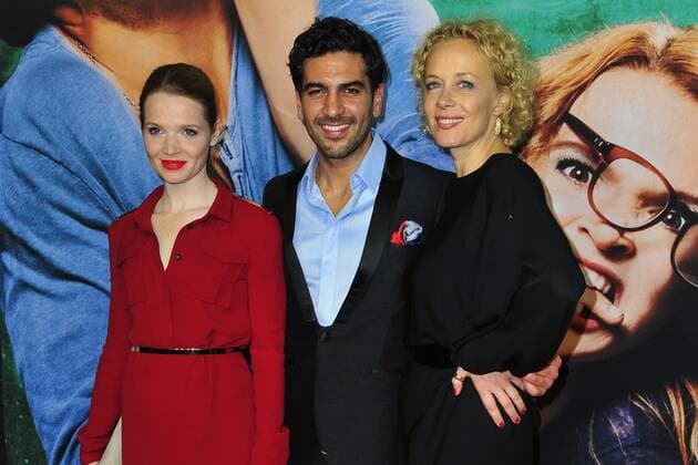 122 Karoline Herfurth, Elyas M Barek, Katja Riemann bei der Berlin Premiere zu FACK JU GOEHTE in Berlin,02.11.2013, roter teppich, red carpet Copyright: Berlin Deutschland, Germany *** 122 Karoline Herfurth, Elyas M Barek, Katja Riemann at the Berlin Premiere of FACK JU GOEHTE in Berlin,02 11 2013, red carpet, red carpet Copyright Berlin Germany, Germany Copyright: xPOP-EYE R.xMüller Photopressx 00314048_00314048
