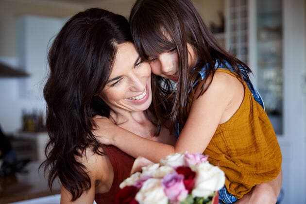mutter,liebevoll,tochter *** mother,loving,daughter mmq-xt5,model released, Symbolfoto