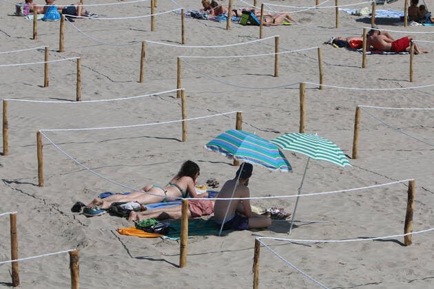 NEWS : Ouverture de la plage de la Grande Motte avec des mesures srictes - 22 05 2020 NEWS : Ouverture de la plage de la Grande Motte - 22 05 2020 RICHARDGosselin Panoramic 