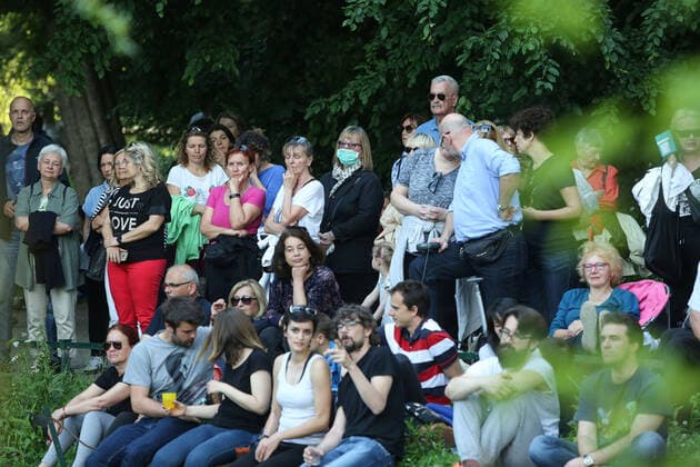PXL_Concert in the Zoo Zagreb 23.05.2020., Zagreb, Croatia - Concert of the Zagreb Philharmonic Orchestra held at the Zagreb Zoo on Swan Island. The Zoo and the Philharmonic join this collaboration in celebrating the Day of the City of Zagreb. EmicaxElvedji PIXSELL
