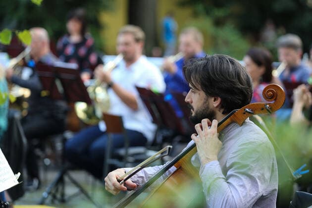 PXL_Concert in the Zoo Zagreb 23.05.2020., Zagreb, Croatia - Concert of the Zagreb Philharmonic Orchestra held at the Zagreb Zoo on Swan Island. The Zoo and the Philharmonic join this collaboration in celebrating the Day of the City of Zagreb. EmicaxElvedji PIXSELL