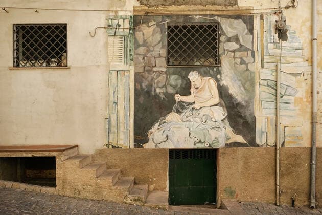 IMAGO Creative: NGO, Kunst im öffentlichen Raum und Kulturinitiativen wandmalerei,orgosolo *** mural,Orgosolo st0-g9p