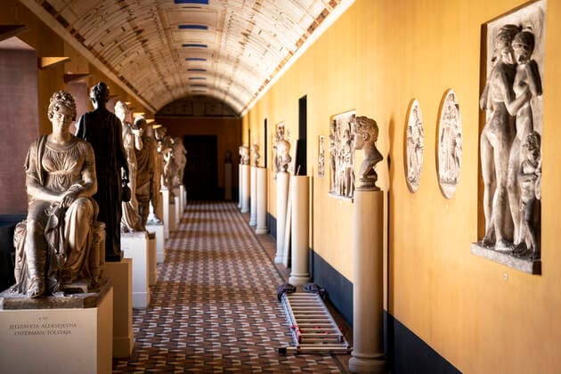 Thorvaldsens Museum reopens in Copenhagen, Tuesday 26 May 2020 Thorvaldsens Museum reopens after coronation, Copenhagen Denmark,  Copyright: RitzauxScanpix NielsxChristianxVilmannx COP103 spdk20200526-111930-L