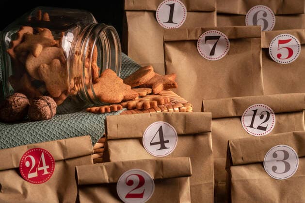 papiertüte,adventskalender *** paper bag,advent calendar zm6-fj8