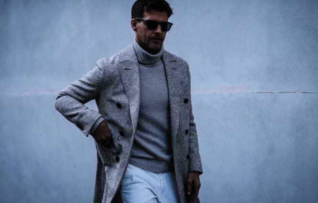Italy: On the street of Milan MILAN, Italy- January 11 2020: Johannes Huebl on the street during the Milan Fashion Week. Milan Italy Italy Copyright: MauroxDelxSignore