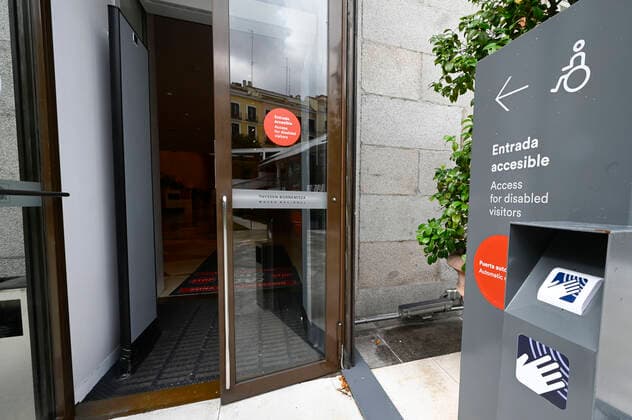 On Saturday 06 06 the Museo Nacional Thyssen Bornemisza will be reopened after the temporary closure due to the corona regulation, taking into account the hygiene and distance rules Madrid, 04 06 2020 Museum Thyssen Bornemisza  Foto:xDyDxFotografosx xFuturexImage