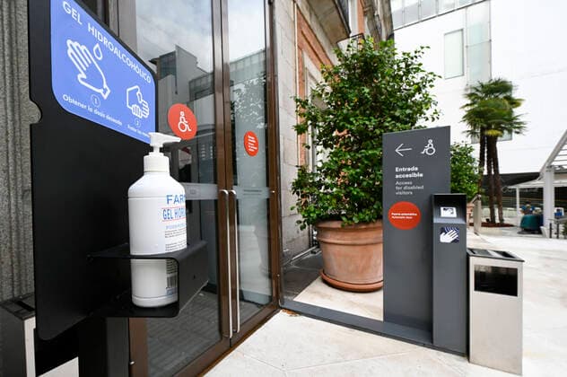 On Saturday 06 06 the Museo Nacional Thyssen Bornemisza will be reopened after the temporary closure due to the corona regulation, taking into account the hygiene and distance rules Madrid, 04 06 2020 Museum Thyssen Bornemisza  Foto:xDyDxFotografosx xFuturexImage