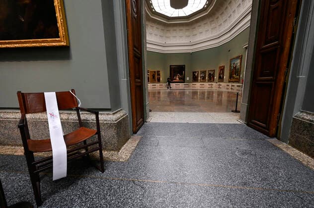 On Saturday 06 06 the Museo del Prado will reopen after temporary closure due to the Corona Regulation, taking into account hygiene and spacing rules, on a quarter of its exhibition space with reduced capacity and around 250 of its most representative works Madrid, 04 06 2020 Prado Museum  Foto:xDyDxFotografosx xFuturexImage