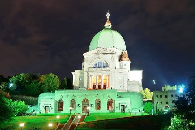 St. Joseph s Oratory at night in Montreal in Canada  202820708108599340