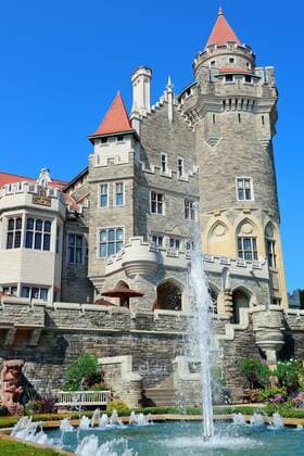 Castle Toronto City life City scenery Canada. Historical Travel canada Canadian Landmarks  268124646430081364