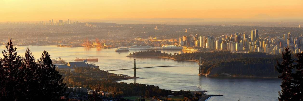 Canada Waterfront Harbour Panorama Landmarks with peak with Architecture with  268124929897922628