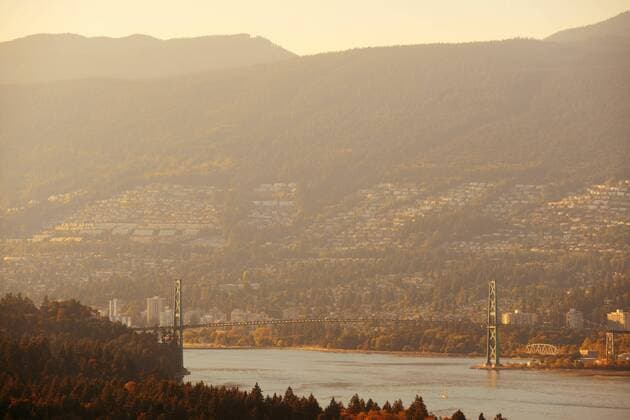 building Canada Outdoors Tuchong Vancouver City Modern Bridge Metropolitan B.C.  268125050150322242