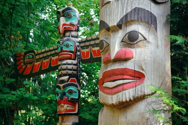 totem Culture Indian City Outdoors travel Park indian Vancouver B.C.  268125050157006868
