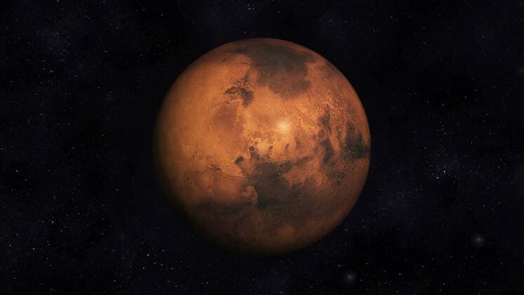 IMAGO Creative: Planeten im Sonnensystem Mars - Symbolbilder Digital Illustration of Planet Mars *** Digital Illustration of Planet Mars 1044005356