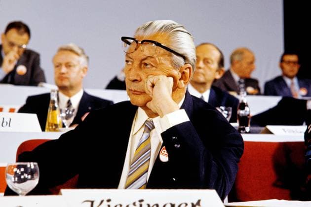 Kurt Georg Kiesinger CDU Kurt Georg Kiesinger CDU, Munich Bavaria Germany