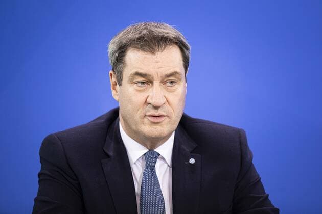 Markus Soeder, State Premier of Bavaria, recorded at a joint press conference after the meeting between the Chancellor and the heads of the federal states at the Chancellors Office in Berlin, 17 06 2020 Berlin Germany Copyright: xFlorianxGaertner photothek.netx