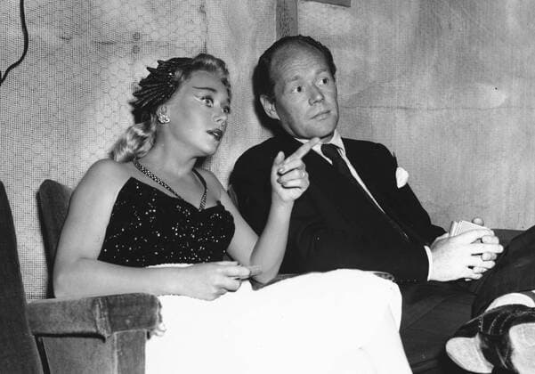 ANTONY DARNBOROUGH, GLYNIS JOHNS ANTONY DARNBOROUGH, GLYNIS JOHNS. Strictly editorial use only in conjunction with the promotion of the film. Credit line mandatory. This image is copyright of the film company and is supplied under the terms of issue as film still. No commercial or book cover use permitted without prior consent from the film company.  Mandatory credit line: Image courtesy Ronald Grant Archive Mary Evans