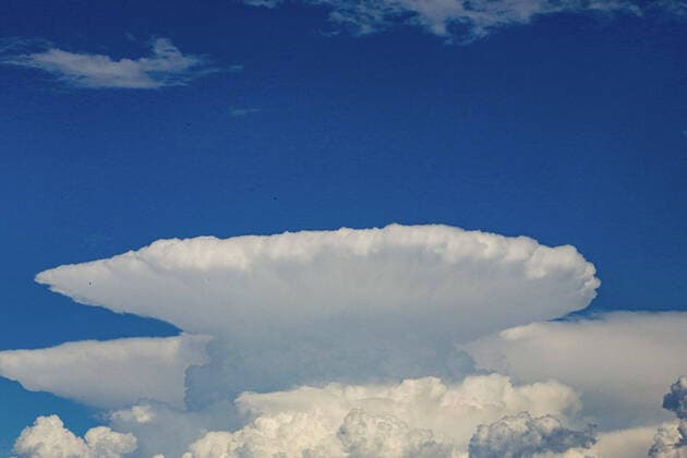 Rome, first day of summer, top phenomenon of overshooting Roma, primo giorno d estate, fenomeno di overshooting top roma italia Copyright: xJustPictures ClaudioxSistox