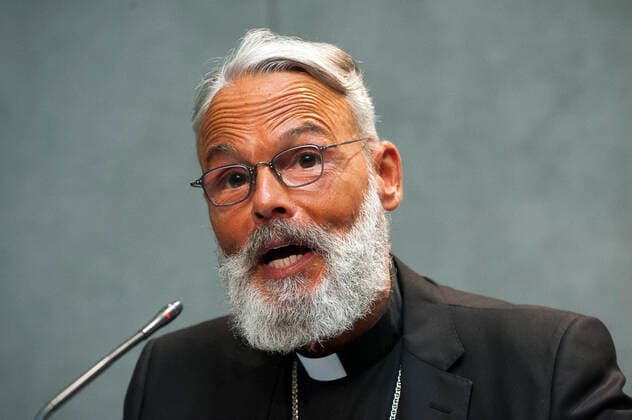 Bilder des Jahres 2020, News 06 Juni News Themen der Woche KW26 NO FRANCE - NO SWITZERLAND: June 25, 2020 : Monsignor Franz-Peter Tebartz-van Elst attends a press conference for the presentation of the Directory for Catechesis at the Vatican  Copyright: x AlessiaxGiuliani CPPx xIPAx xCatholicxPressxPhotox
