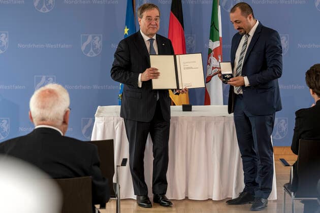 Award of the Order of Merit of North Rhine-Westphali
