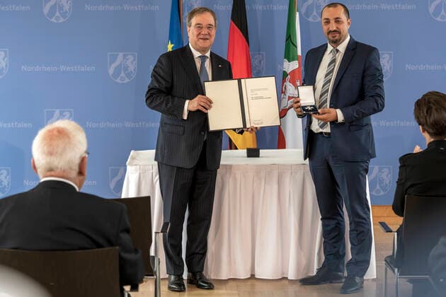 Award of the Order of Merit of North Rhine-Westphali
