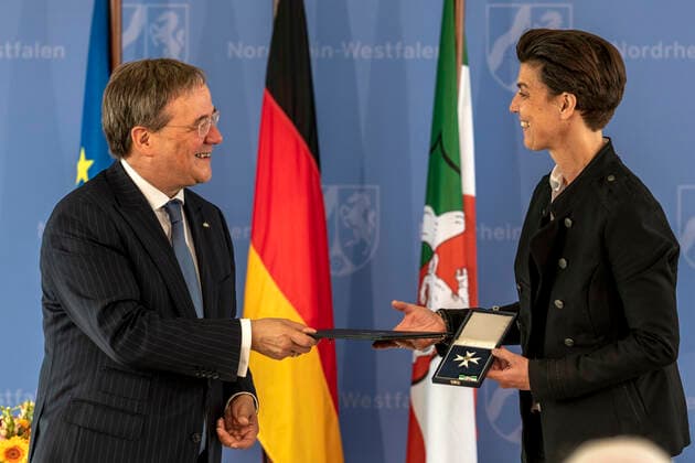 Award of the Order of Merit of the State of North Rhine-Westphalia on 01 July 2020