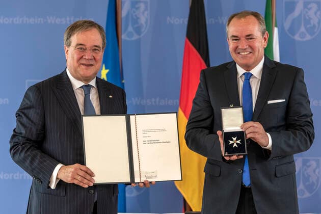Presentation of the Order of Merit of the State of North Rhi