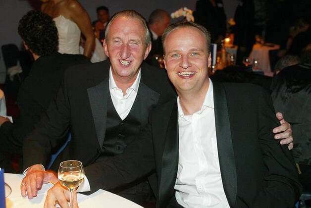 5. Deutscher Fernsehpreis After-Show Party - Mike Krüger und Oliver Welke, Köln Nordrhein-Westfalen Deutschland *** 5 German Television Prize After Show Party Mike Krüger and Oliver Welke, Cologne North Rhine-Westphalia Germany Copyright: ZIKxImages UnitedArchives00018565 EDITORIAL USE ONLY