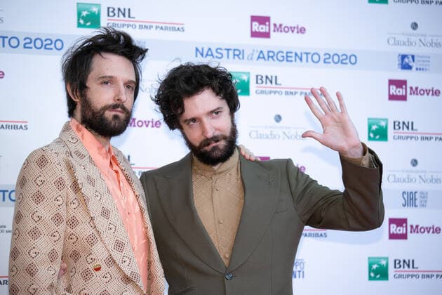 July 6, 2020, Rome, Italy, italy: Rome, Maxxi Museum.Nastri dÃ¢â‚¬â ¢argento prize..In the picture: Fabio and Damiano DÃ¢â‚¬â ¢Innocenzo in Gucci Rome italy - ZUMAc245 20200706_zip_c245_018 Copyright: xLuciaxCasonex