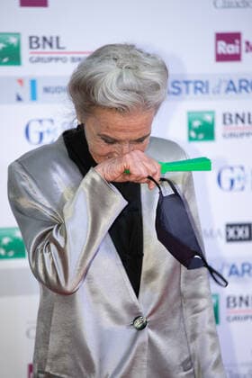 July 6, 2020, Rome, Italy, italy: Rome, Maxxi Museum.Nastri dÃ¢â‚¬â ¢argento prize..In the picture: Barbara Alberti Rome italy - ZUMAc245 20200706_zip_c245_047 Copyright: xLuciaxCasonex