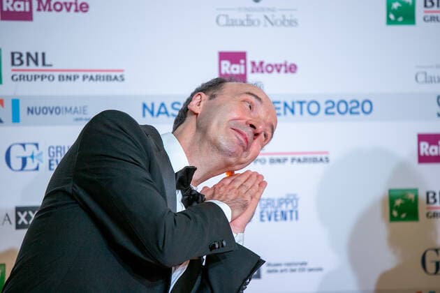 July 6, 2020, Rome, Italy, italy: Rome, Maxxi Museum.Nastri dÃ¢â‚¬â ¢argento prize..In the picture: Roberto Benigni Rome italy - ZUMAc245 20200706_zip_c245_094 Copyright: xLuciaxCasonex